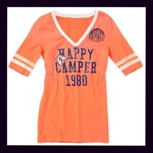 Victorias Secret Vintage Happy Camper T-shirt XS